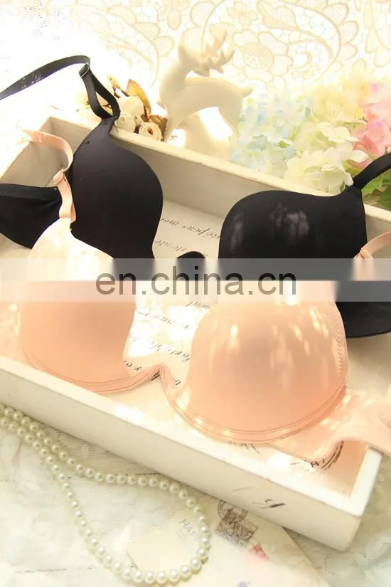 100%cotton material cloth bra with straps seamless for wholesale