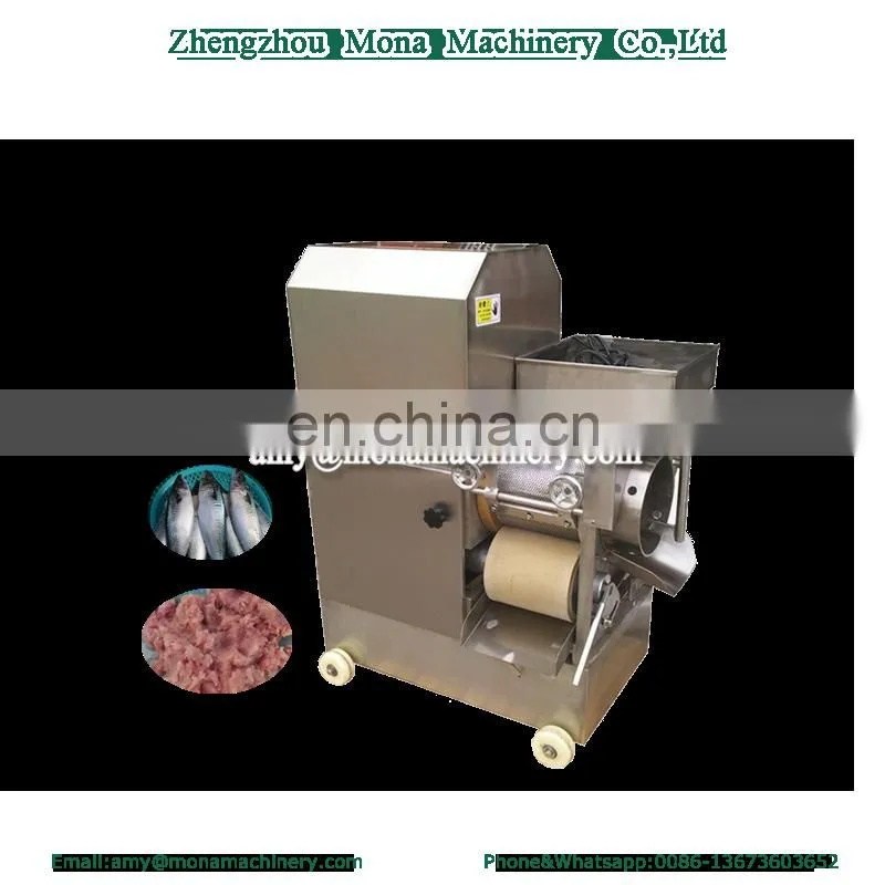 Fish Meat Bone Separator/Fish Skinning Machine/Fish Flesh Bone Removing Machine
