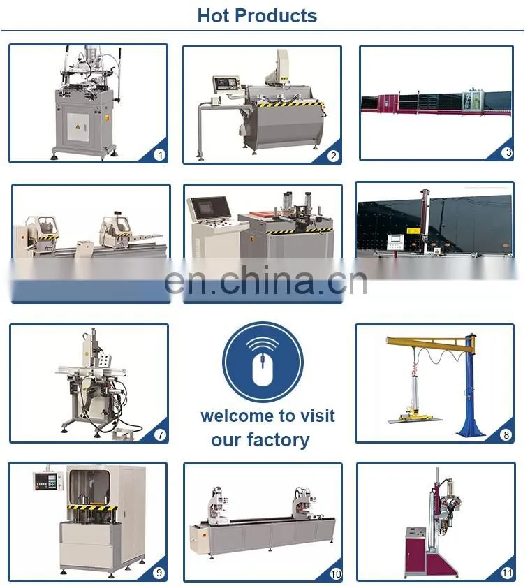 Double miter saw cutting machine upvc cutting machine