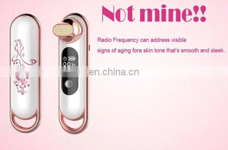 Best selling facial machine beauty device galvanic led ems rf face beauty massager