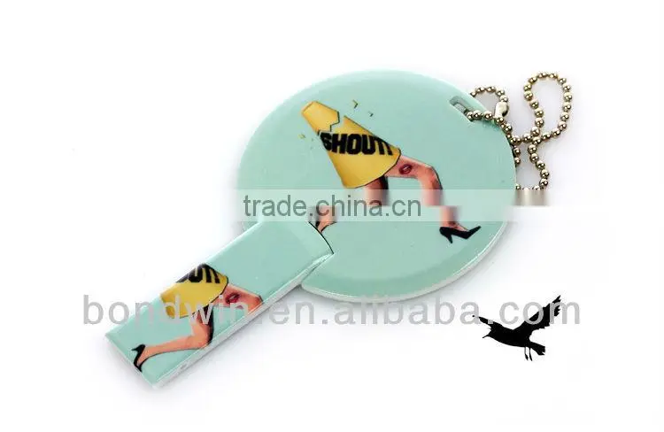 round shape usb memory stick