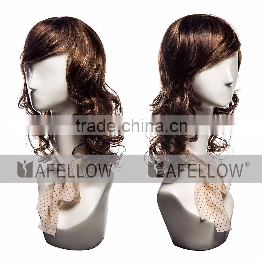 Fiberglass Head Model Abstract head mannequin model adults women display hair mannequins H1106