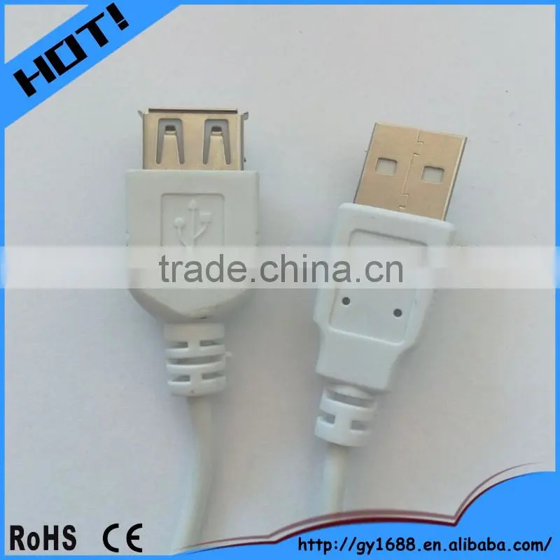 Type A to Type A Male/Female USB 2.0 Extension Cable for PC 1m