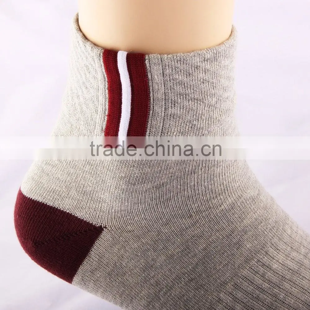 casual 100%cotton man sock custom colores cotton man sock hot sale