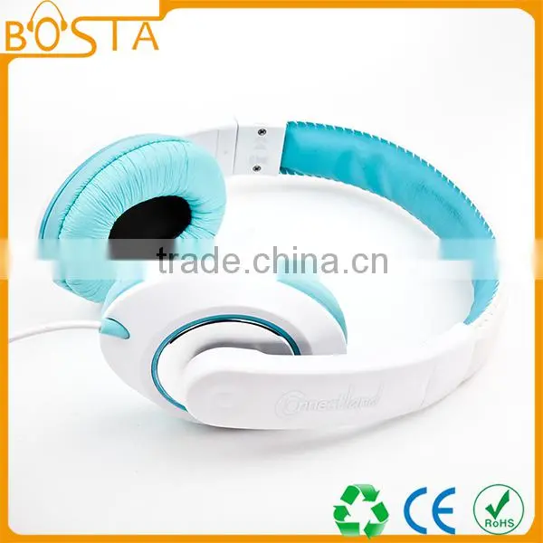 2016 Comfortable wholesale colorful stereo best selling promotional stereo headphones headsets