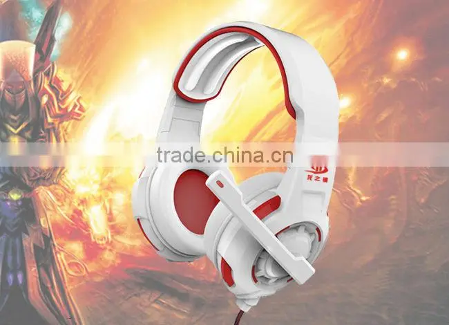 Computer accessory 7.1 sound track LED ODM cheap USB gamer headsets for xbox