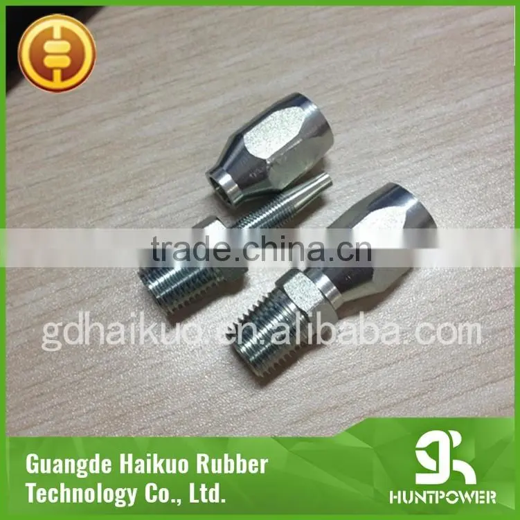 Stainless steel reusable fitting, carbon steel reusable fitting, brass reusable fitting