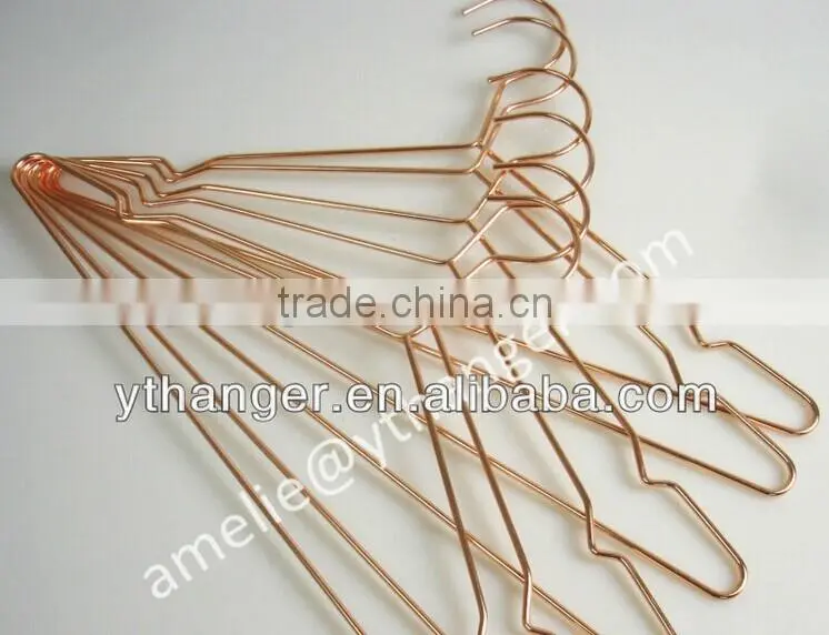 Top level good quality metal hanger coat hanger for shirts and coats