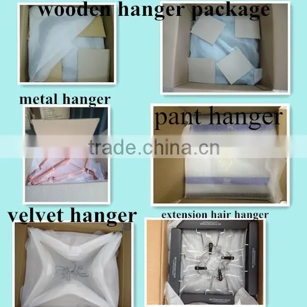 luxury wooden clothes hanger customize high-end hanger