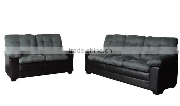 Hot sale pu leather sofa/living room sofa /Faux suede sofa