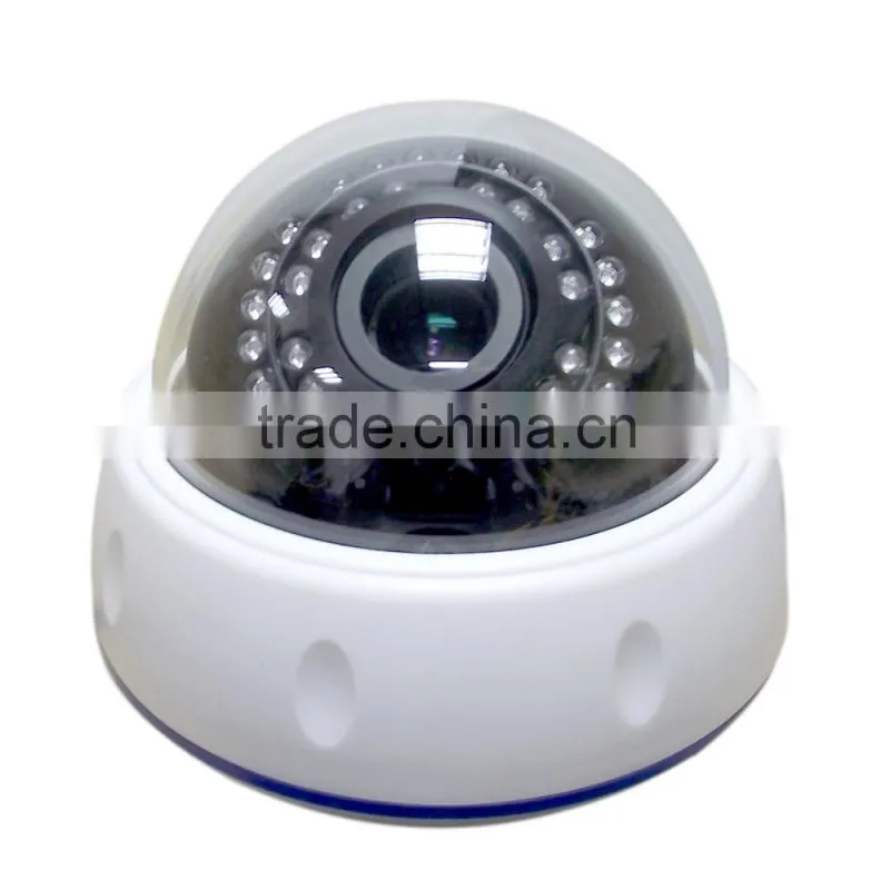 HD 1080P infrared varifocal indoor TVI dome camera alarm video surveillance camera