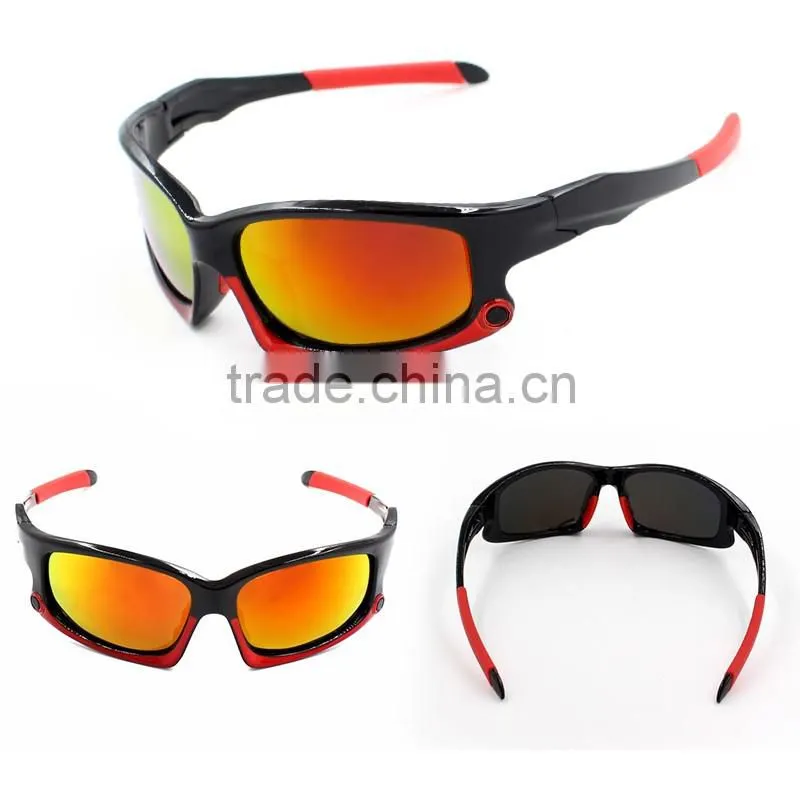 Gafas De Sol flexible rubber tips anti glare full frame unisex sunglasses