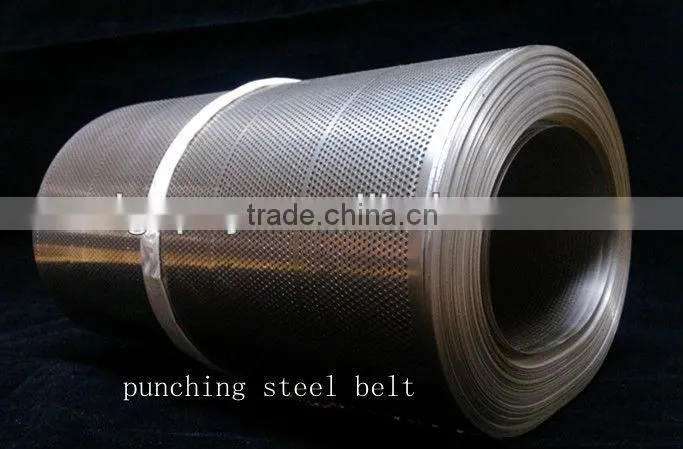 Punching aluminium foil Small circular aperture