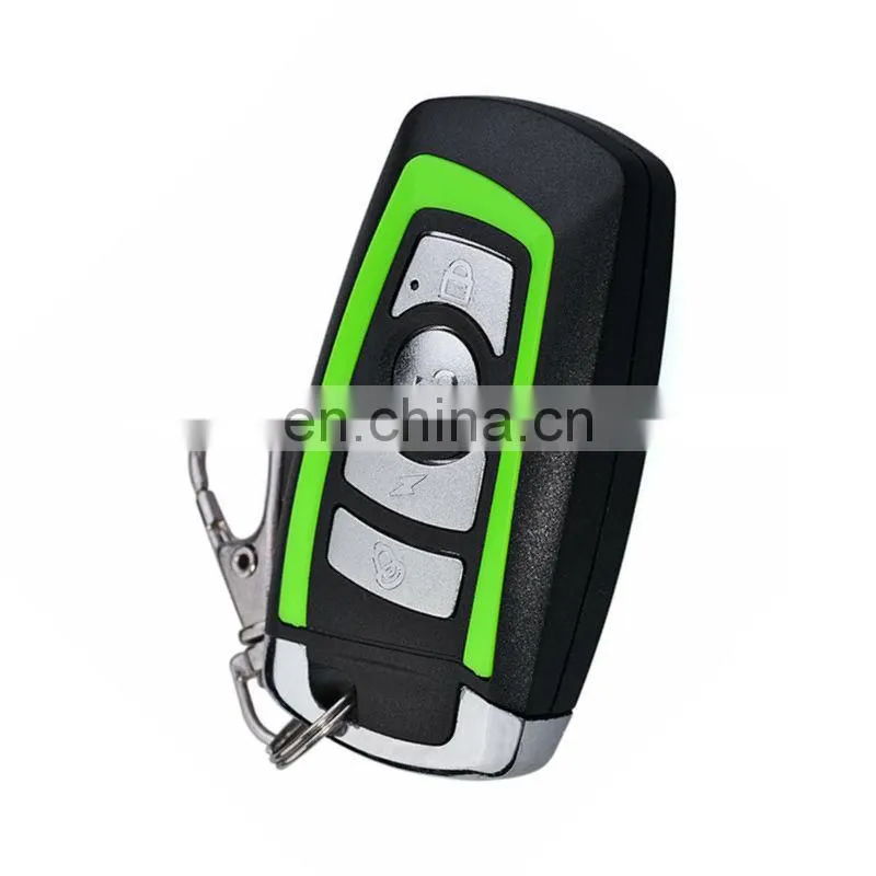 433 wireless remote control 4 key EV1527 learning code RF remote control for car motorcycle electric car alarm key