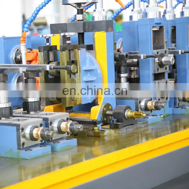 Nanyang standard tested welding machine erw pipe making machine tube mill for chemical equipment