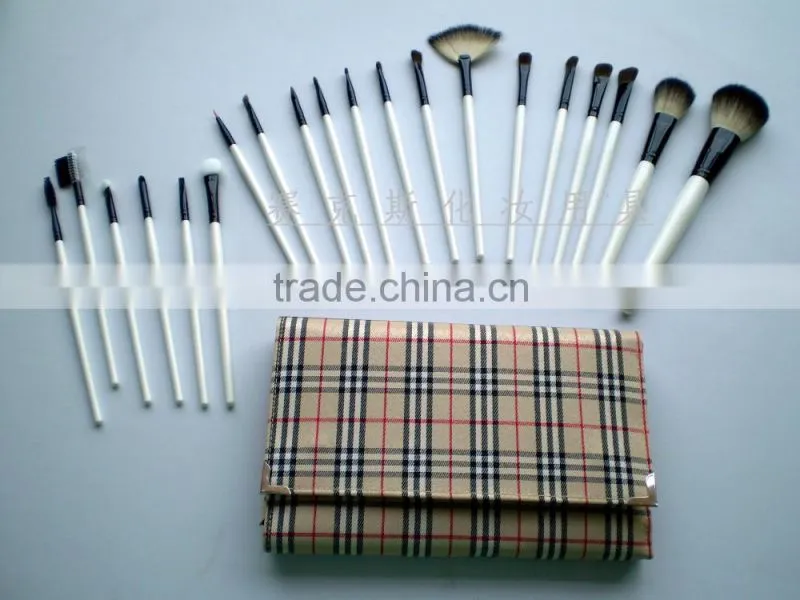 Pony,goat,synthetic hair Brush Material and Face Use makeup brush set