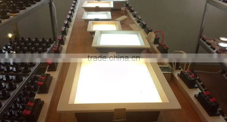 Hot sell indoor square recessed 8"up and down led light with ce,rohs,ul ,FCC certificate