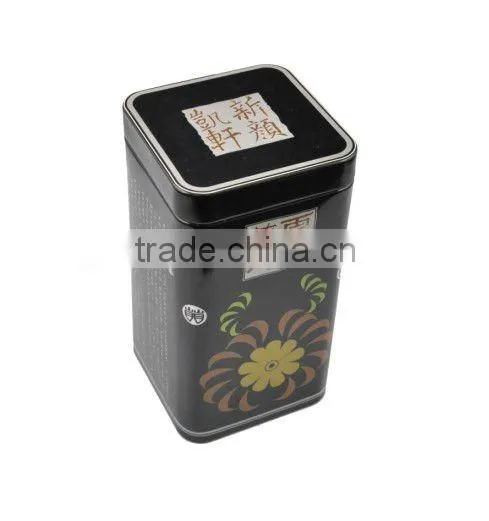 Dongguan rectangular metal tin cans sale , metal pet food tin can