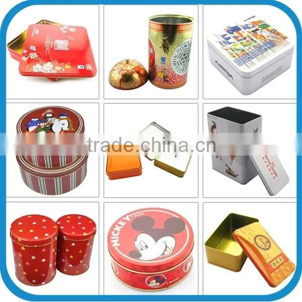 Chinese dongguan Golden supplier tin box