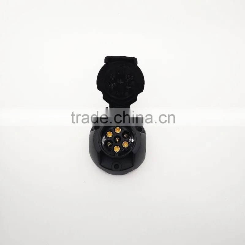 Custom factory trailer plug Plstic 7 Pin Multi Pin Plug Adapter