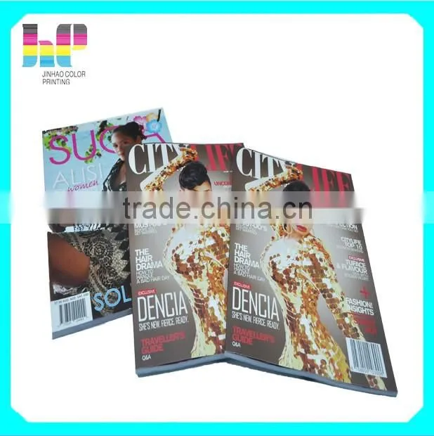 fashion city life softcover magazine printing