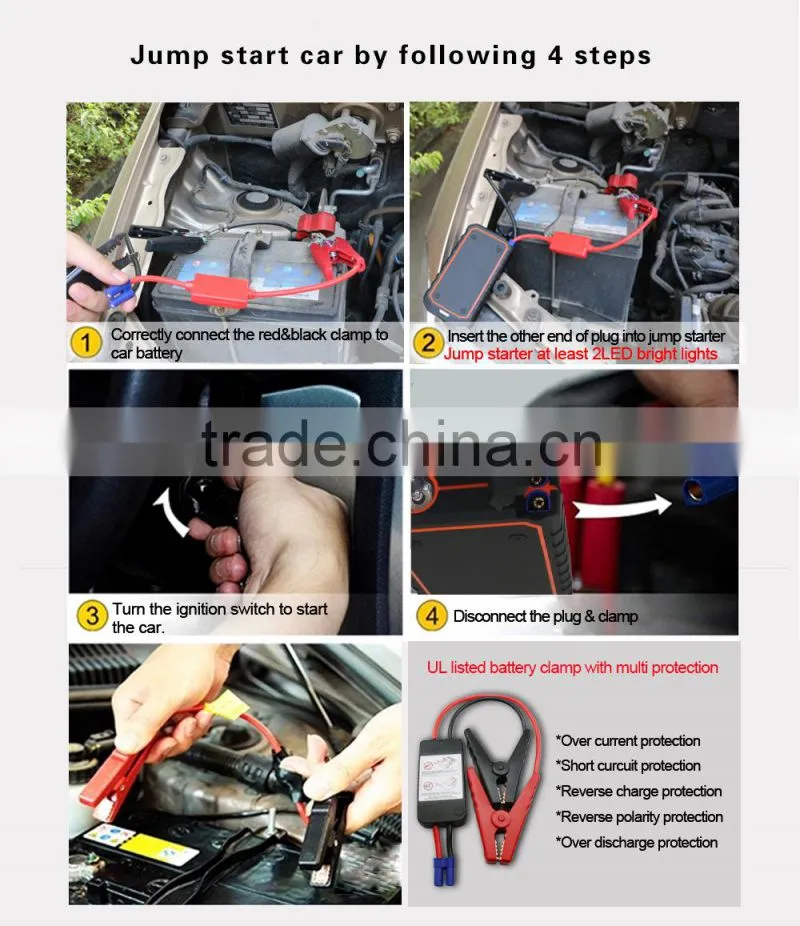 High quality mini portable car jump starter power bank carku e-power-21 emergency battery