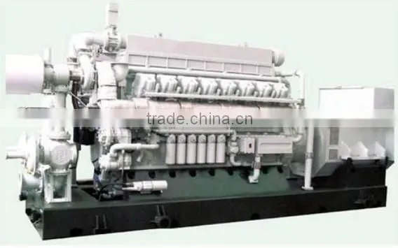 16 cylinders V type TBG series 1500KW gas operated electric generator