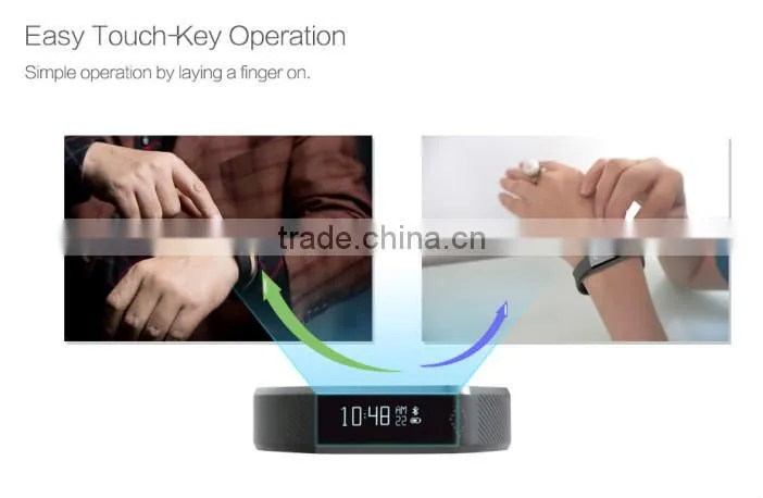 Hot selling! Vidonn X6 caller ID&SMS ios&android bluetooth 4.0 smart pedometer bracelet