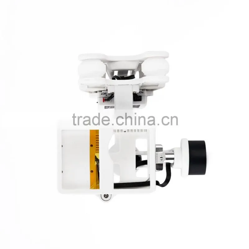 Walkera White Plastic Version G-2D Brushless Gimbal for iLook/GoPro Hero 3