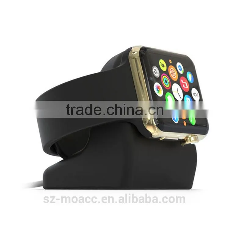 Mini Silicone material Charger Holder for Apple Watch