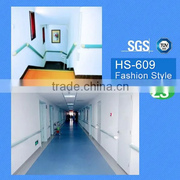 school used antibacterial crashworthy aluminium and pvc handrails