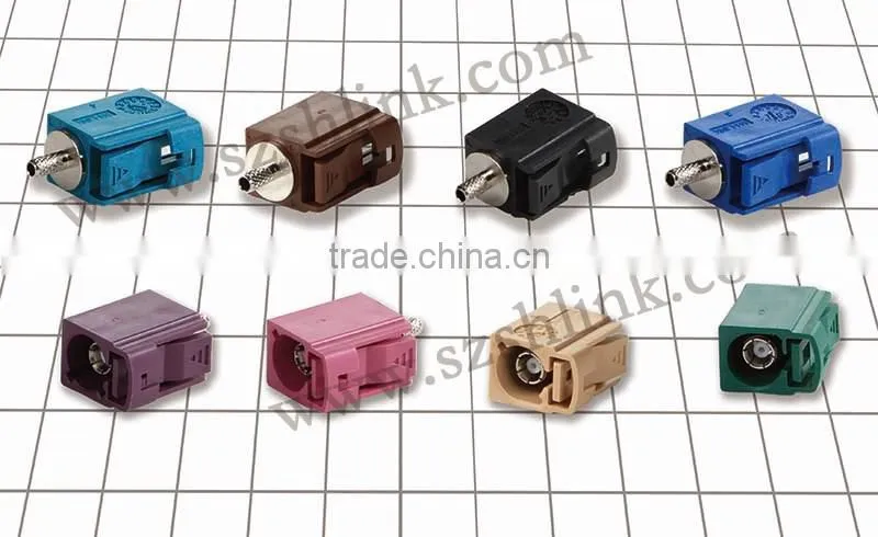 Mini Violet Fakra Female Crimp for RG174 Connector