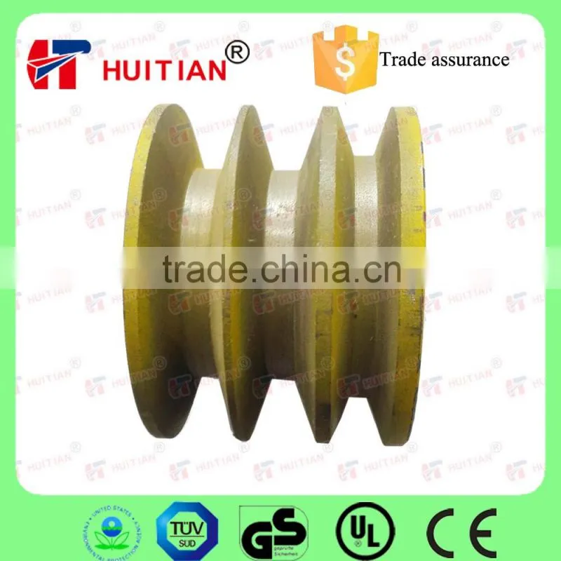 HT900A Belt Drving Cultivator Three Groove Belt Tensioner Pulley