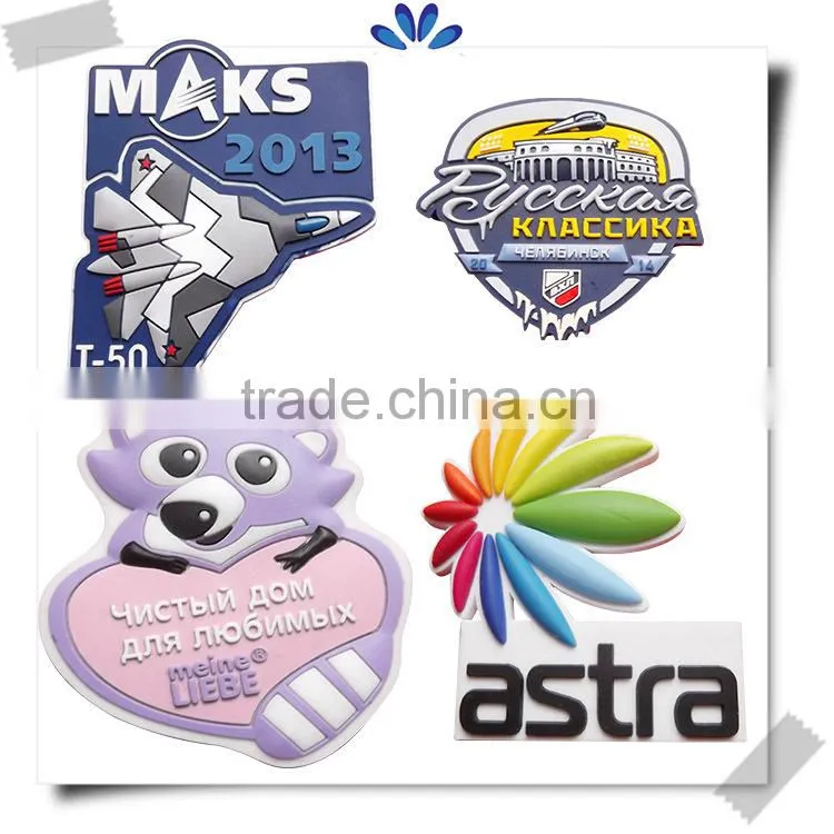 Custom multi-colour 3d fridge magnet,rubber fridge magnets