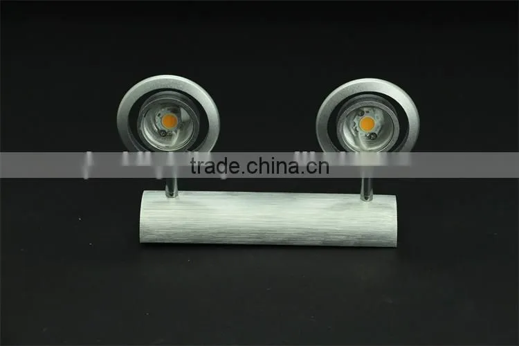 Indoor ajustable aluminum two heads wall sconce JW-108 wireless wall sconce