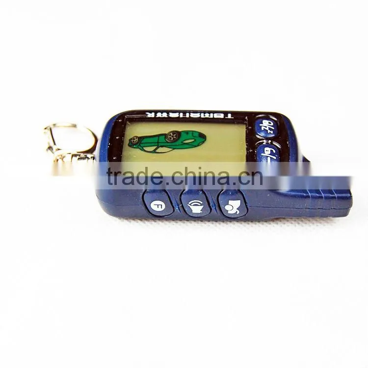 Russian Version Tomahawk TZ9030 LCD Remote two way car alarm security system