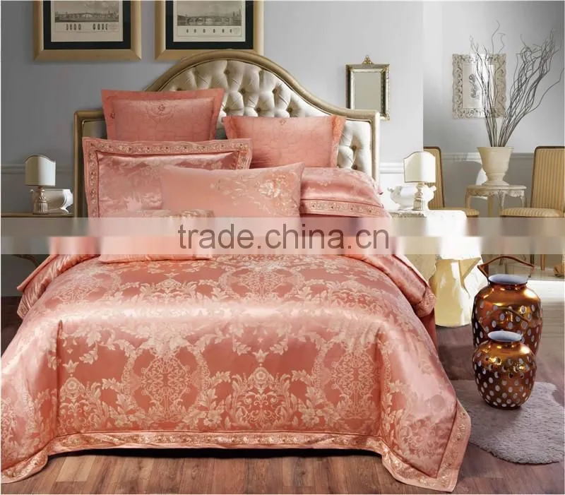 The Best Fashion Luxury Jacquard and embroidery designs Bedding Set