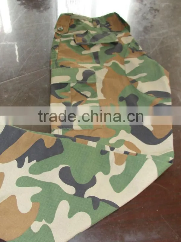 Sudan army Woodland Camouflage BDU Military Uniform