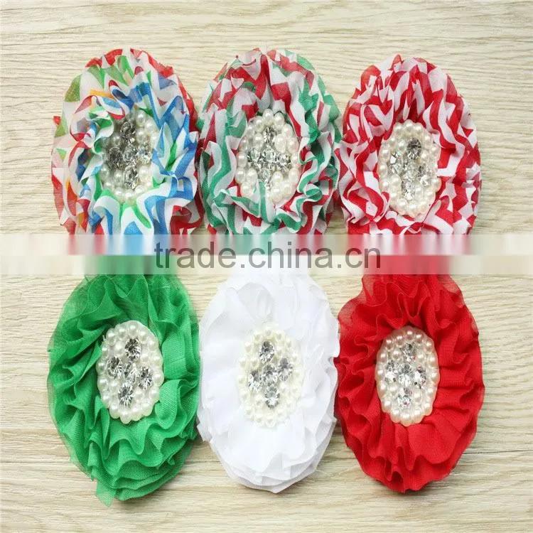 stain pearl bows , hair bows , newborn headband bows