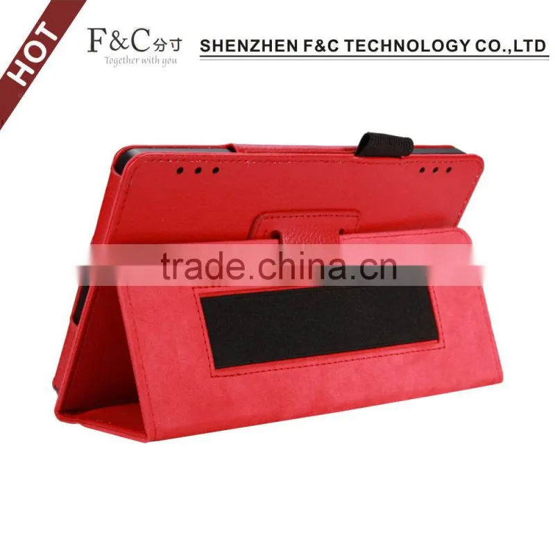 ultra-thin slim Back standing pu case for Amazon Kindle Fire HD 7 cover