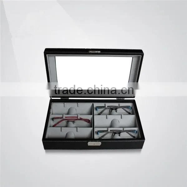 Manufacturers supply China pu leather glasses case CY-GL9
