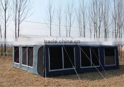 Arcadia large easy up folding camper trailer tent