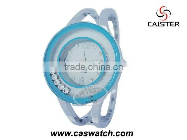 Promotional ladies bracelet watch with diamond dial