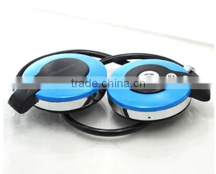 Fashion Super Mini wireless neckband sport Bluetooth Stereo Headset in 2014