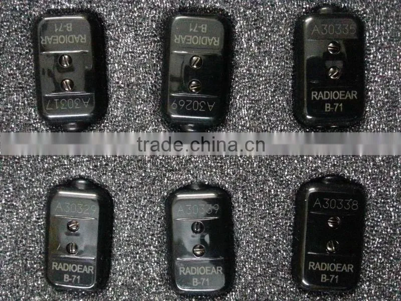 bone conductor for audiometer Radio Ear Audiometric Transducers B71