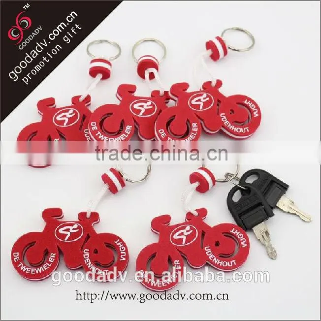 Factory prices promotional logo printed cheap custom plastic keychain