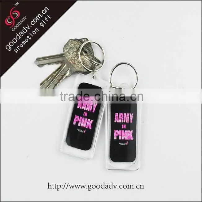 Customized Logo OEM Designed personalized acrylic keychain