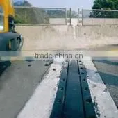 Plate rubber telescopic device