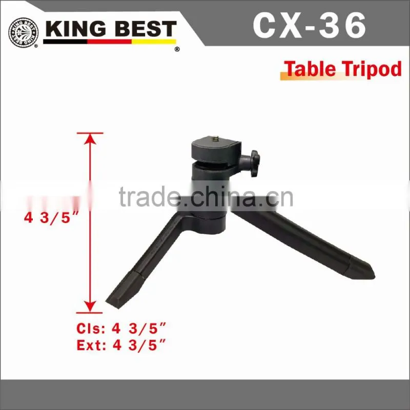 KINGBEST Table Tripod / mobile phone tripod /Flexible Tripod / Portable Mini Desk Tripod /Portable tripod