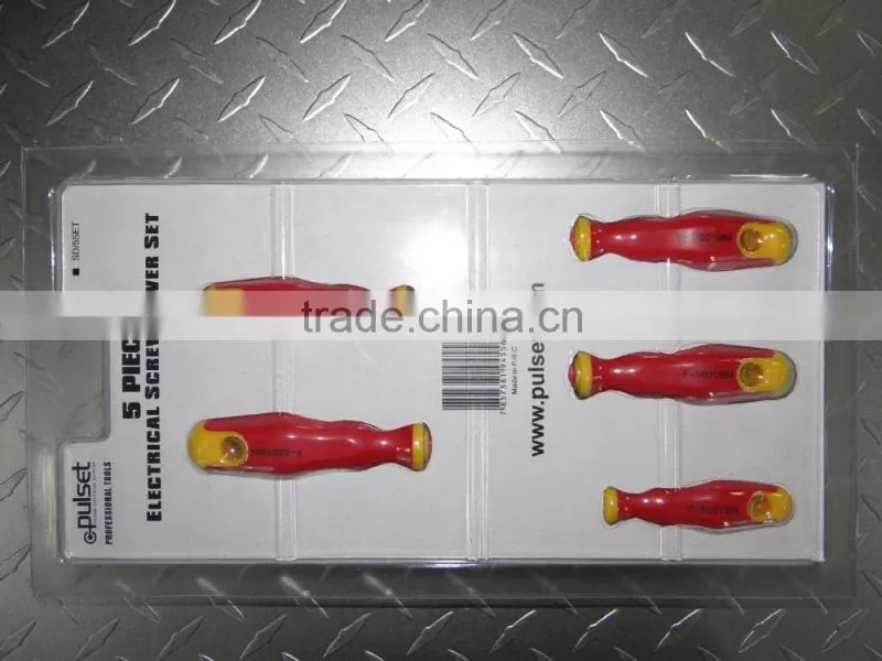 PULSET top quality slotted screwdriver set free combination set available
